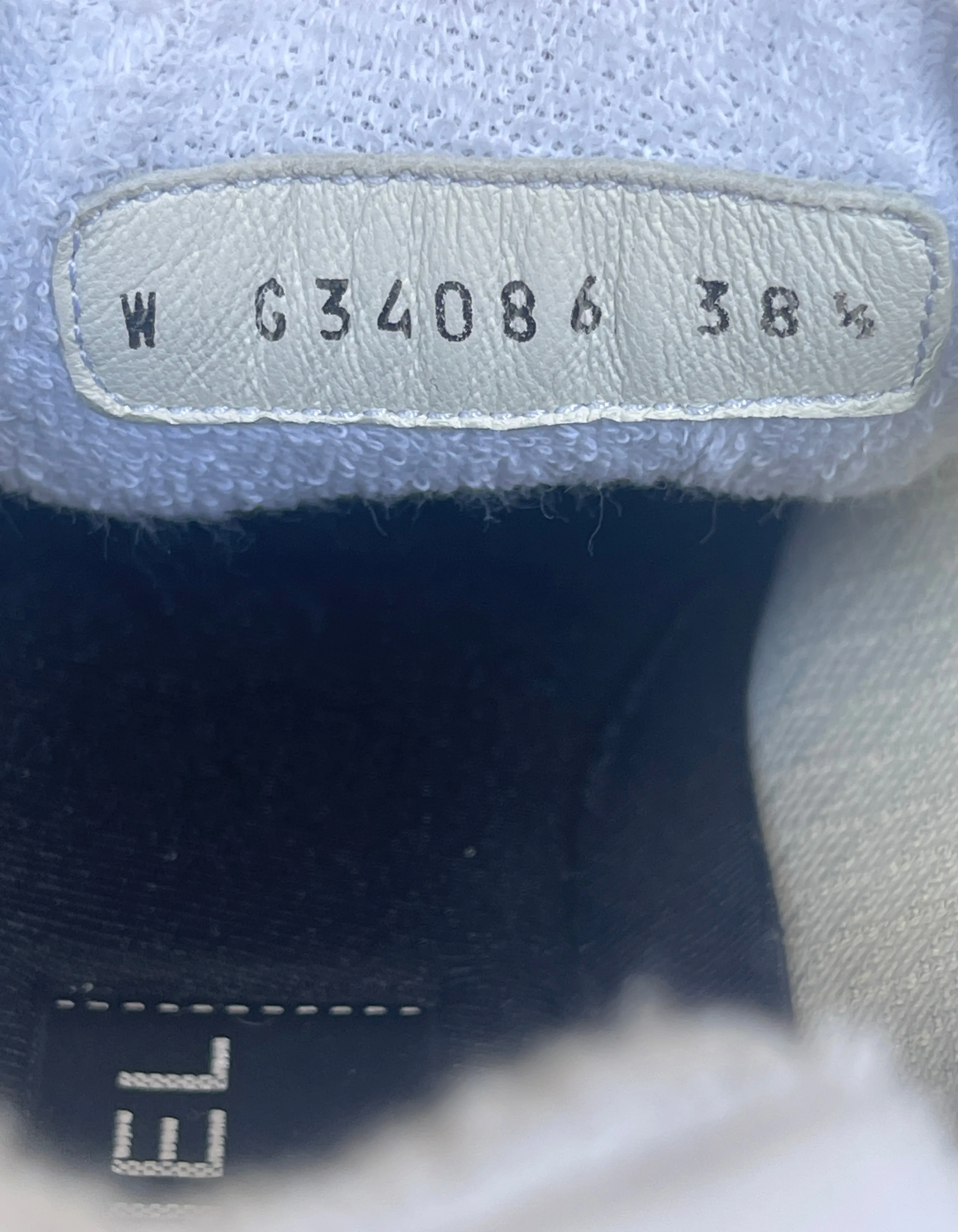 Chanel 2019 White Logo Athletic Sneakers sz 38.5