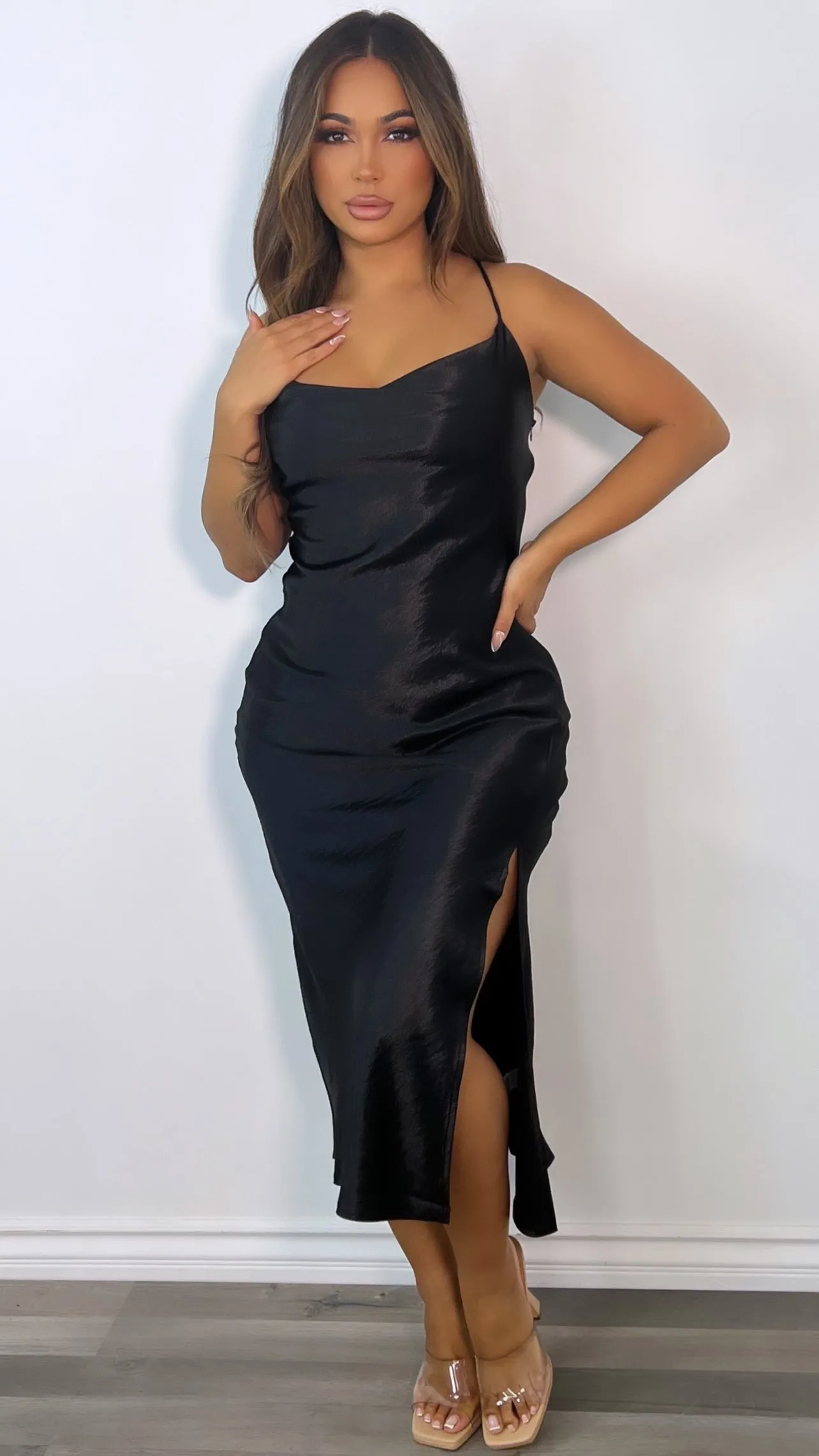 Charlene Dresss-(Black)