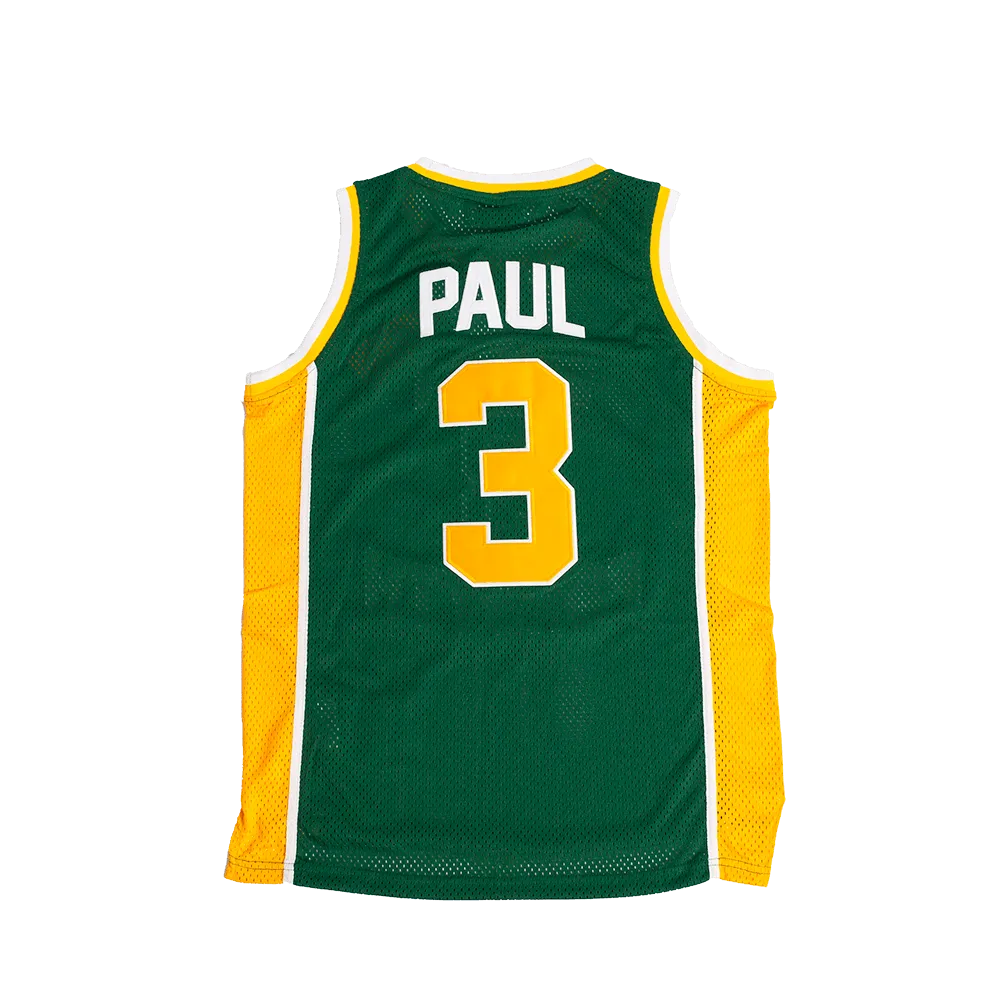 CHRIS PAUL WEST FORSYTH HIGH SCHOOL BASKETBALL JERSEY (GREEN)