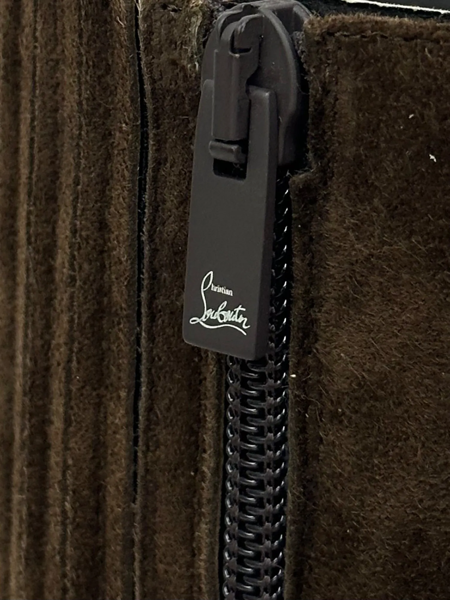 Christian Louboutin Suede Knee Boots