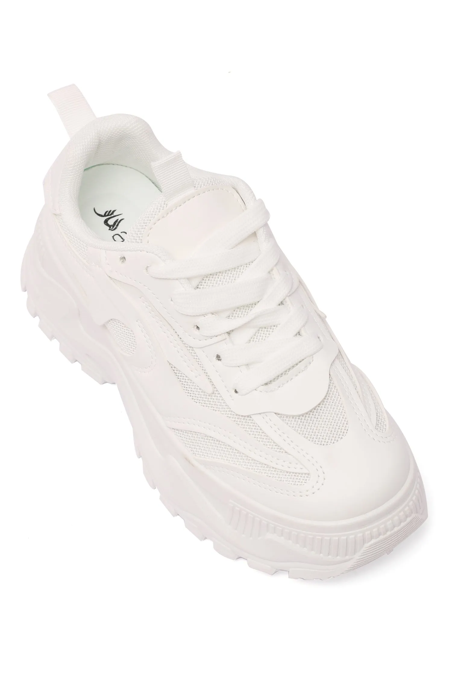 CHUNKY SNEAKERS-WHITE