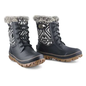 CL72549-8-Blk/Mult Boots Bogs "Arcata" Geo