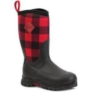 CLMBRG2-C7-Rd/Plaid Muck Boot Kids Rugged II
