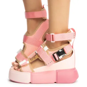 Cranberry-07 Platform Sandals