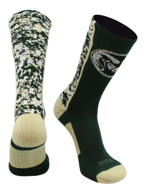 CSU Rams Socks Digital Camo Crew