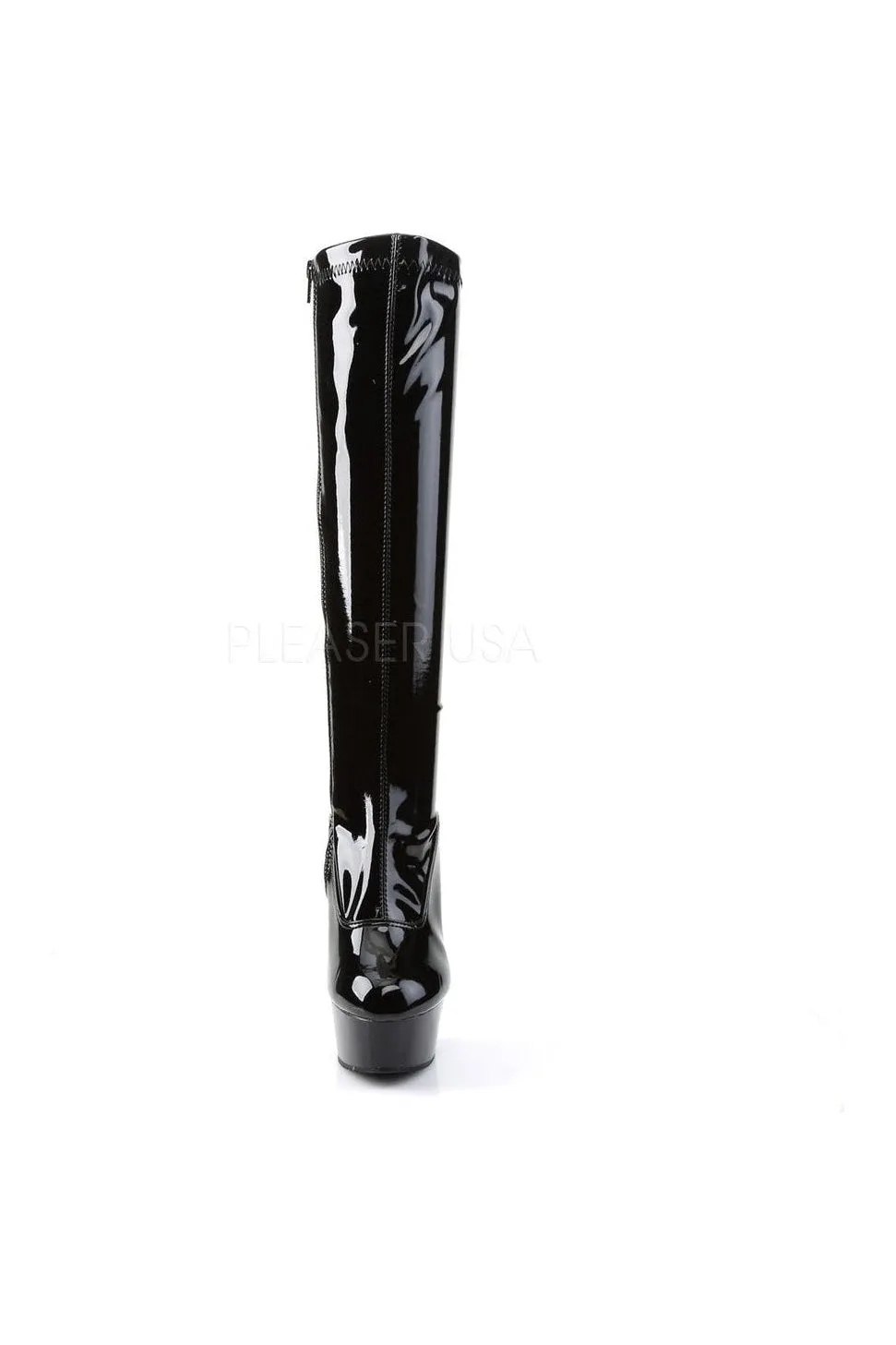 DELIGHT-2000 Platform Boot  | Black Patent
