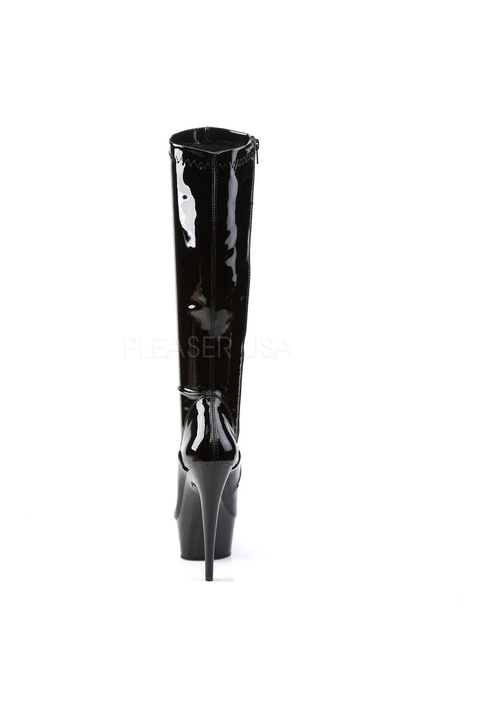 DELIGHT-2000 Platform Boot  | Black Patent