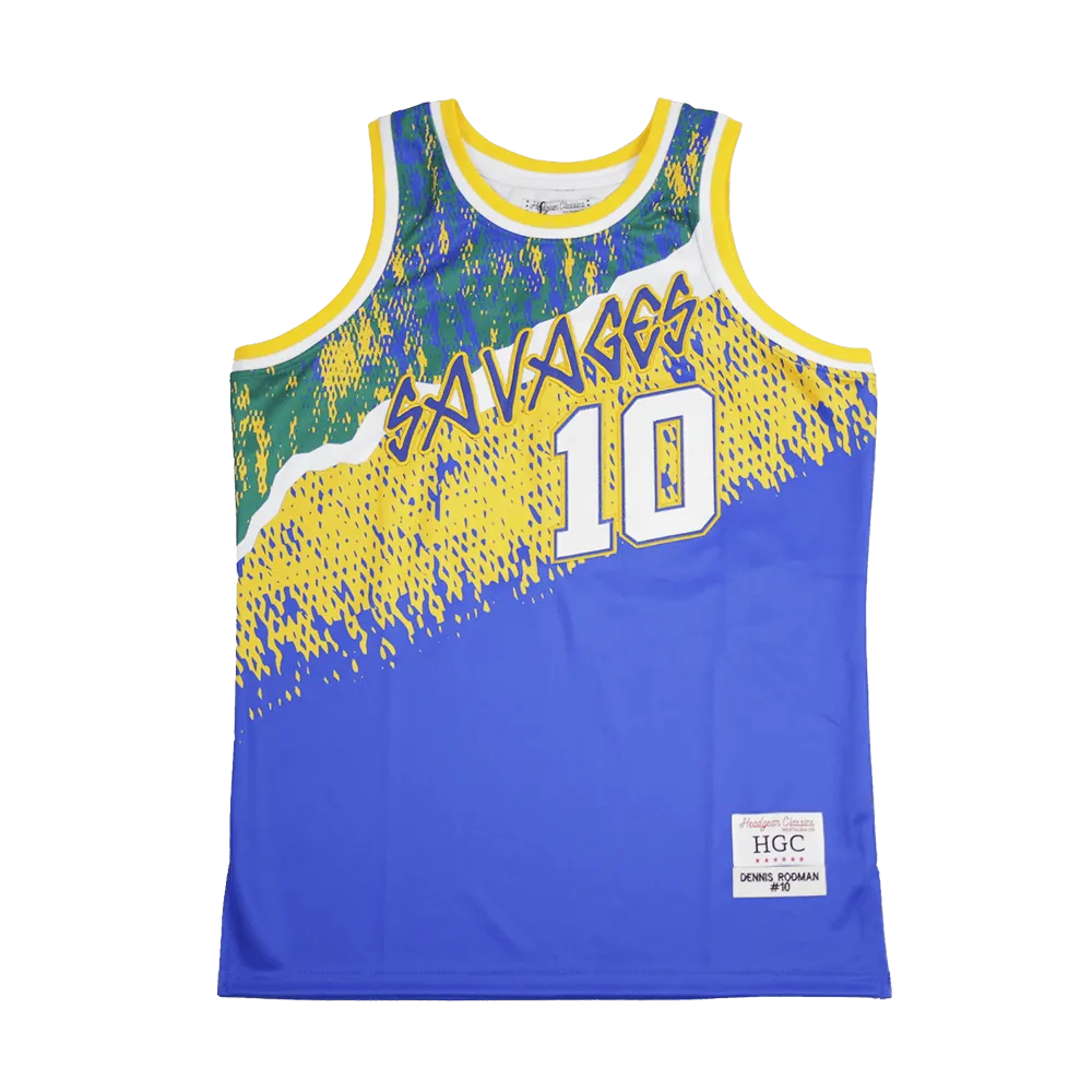 DENNIS RODMAN ALTERNATE HIGHSCHOOL BASKETBALL JERSEY MULTICOLOR
