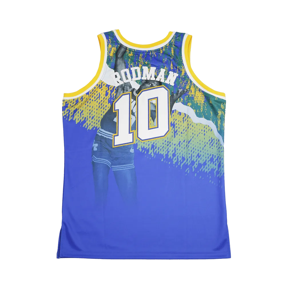 DENNIS RODMAN ALTERNATE HIGHSCHOOL BASKETBALL JERSEY MULTICOLOR