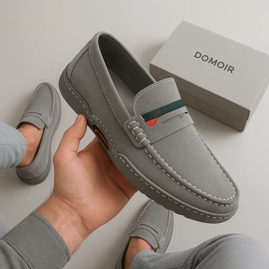 Domoir | Genuine Suede Loafers