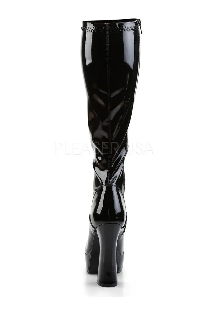 ELECTRA-2000Z Platform Boot  | Black Patent