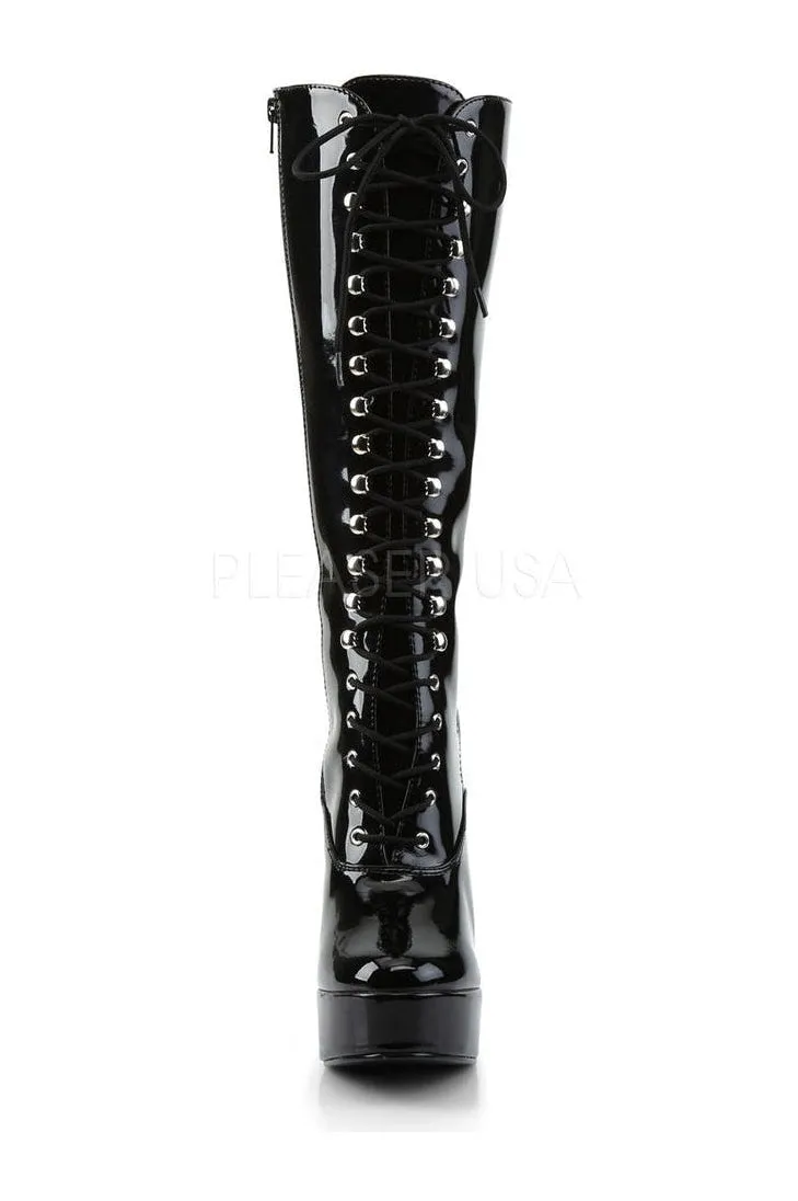 ELECTRA-2020 Platform Boot  | Black Patent