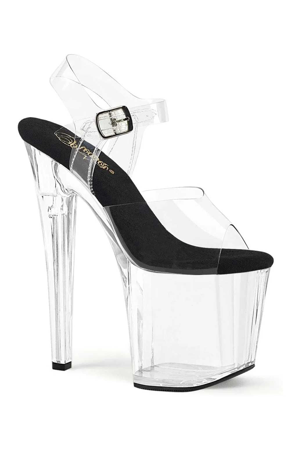 ENCHANT-708 Clear Vinyl Sandal
