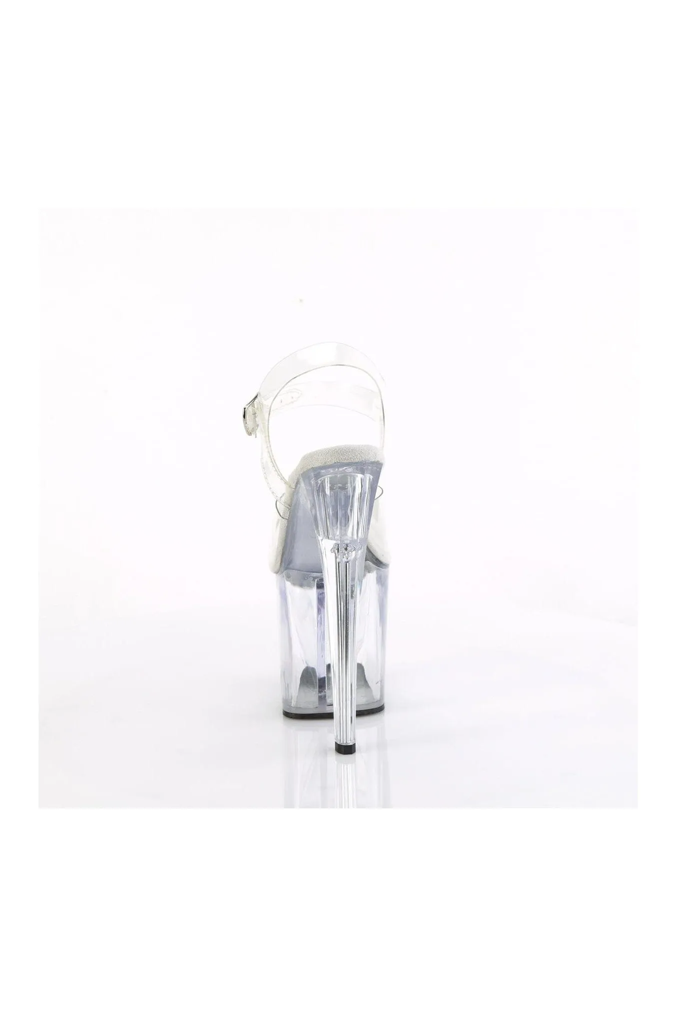 ENCHANT-708 Clear Vinyl Sandal