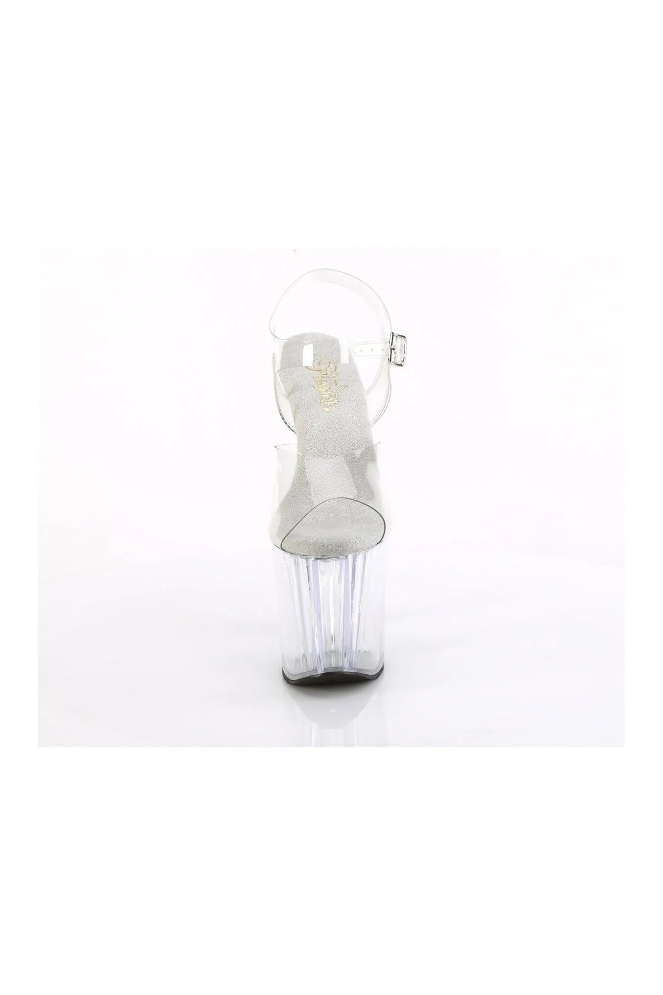 ENCHANT-708 Clear Vinyl Sandal