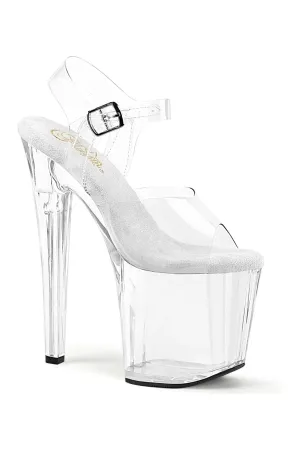 ENCHANT-708 Clear Vinyl Sandal