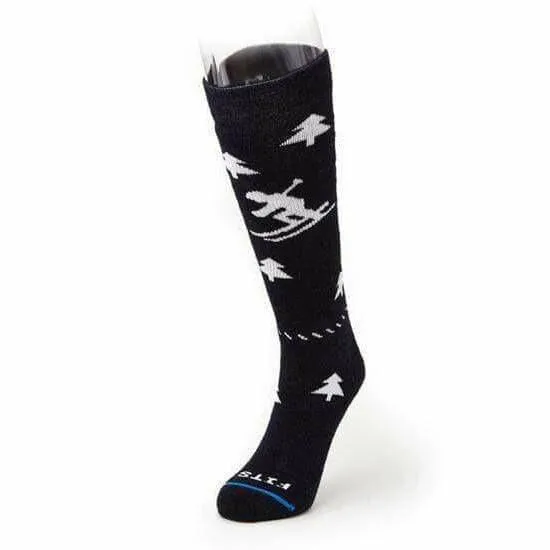 FITS Medium Ski OTC Socks