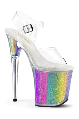 FLAMINGO-808RG-01 Clear Vinyl Sandal