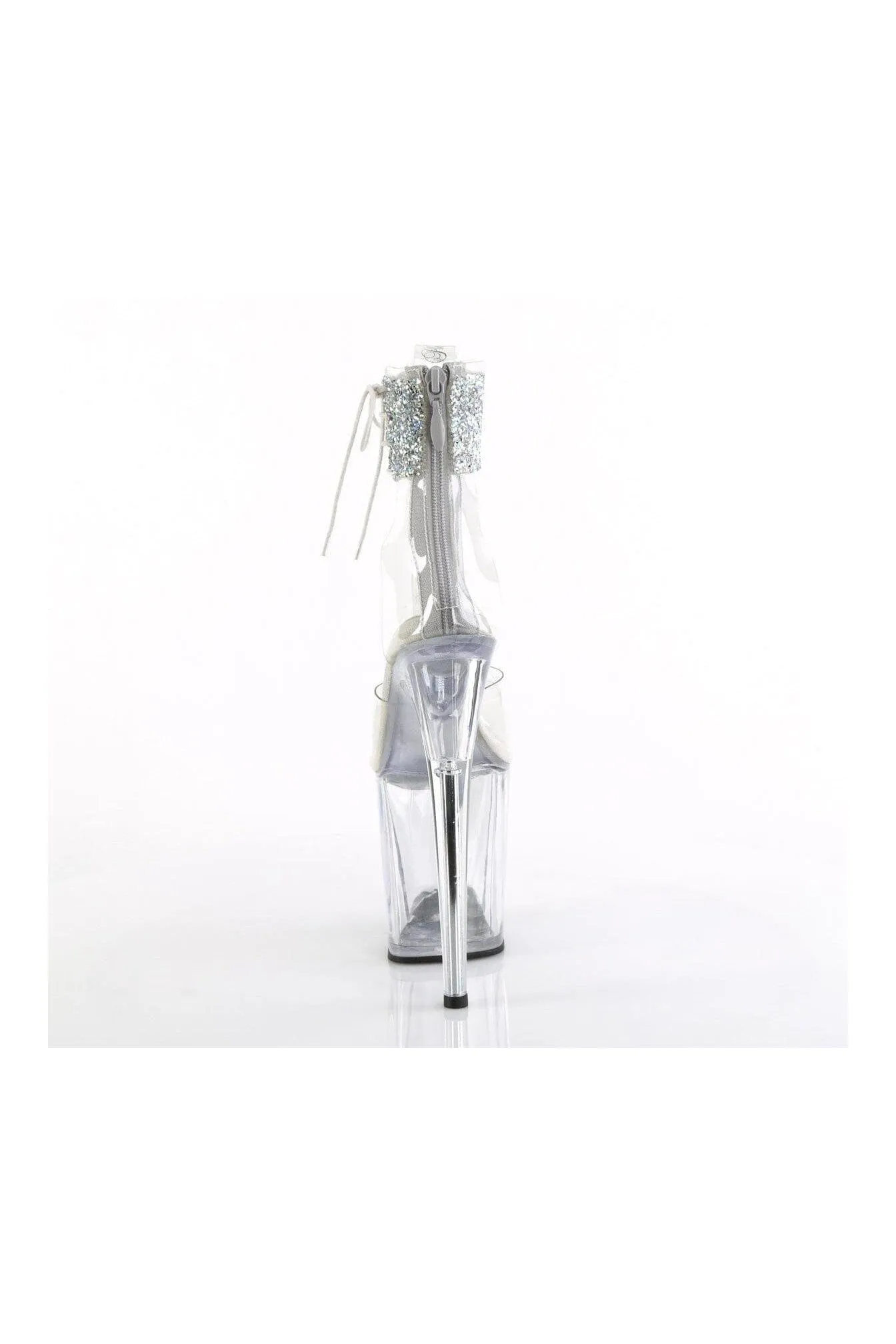 FLAMINGO-824RS-02 Clear Vinyl Sandal