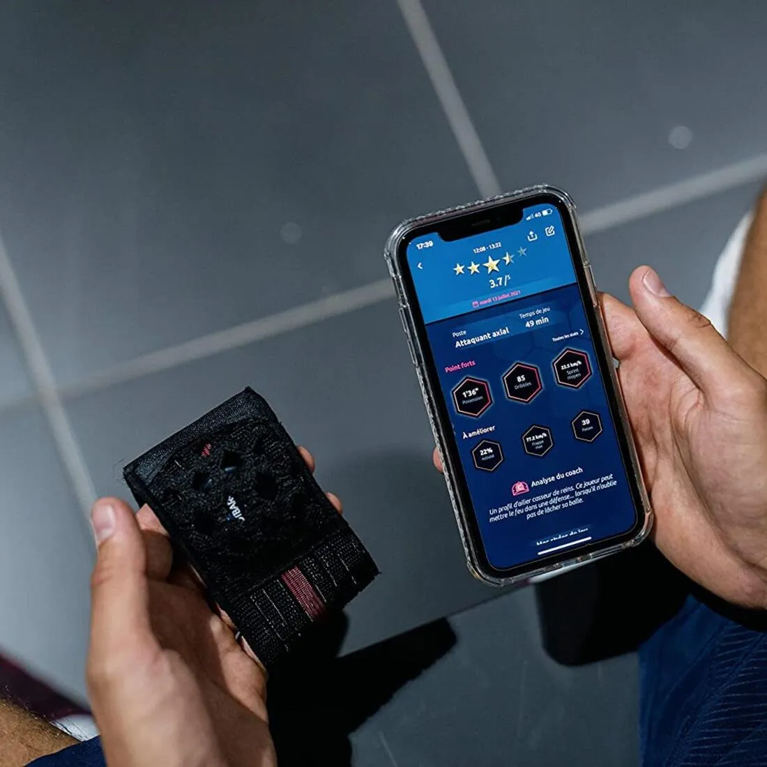 Footbar Meteor - Connected Football Tracker