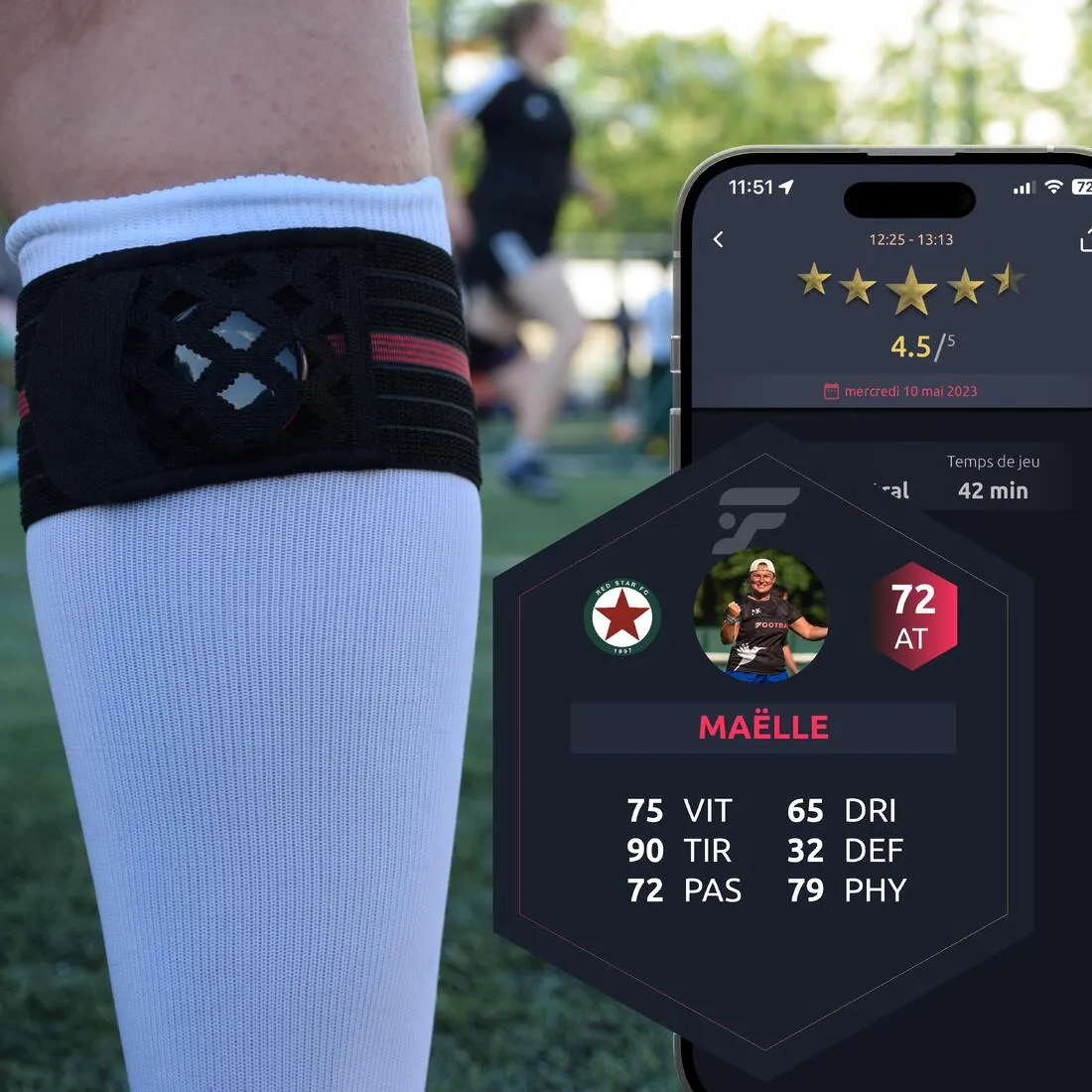 Footbar Meteor - Connected Football Tracker