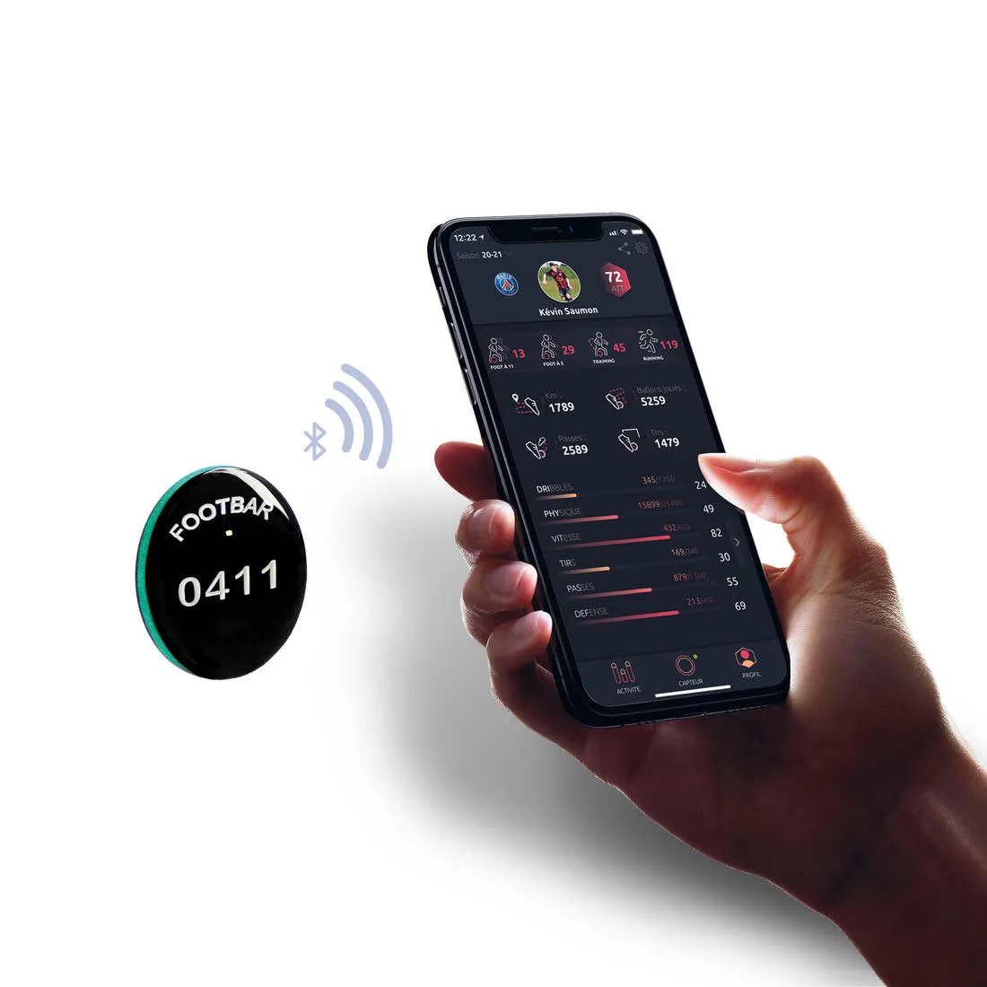 Footbar Meteor - Connected Football Tracker
