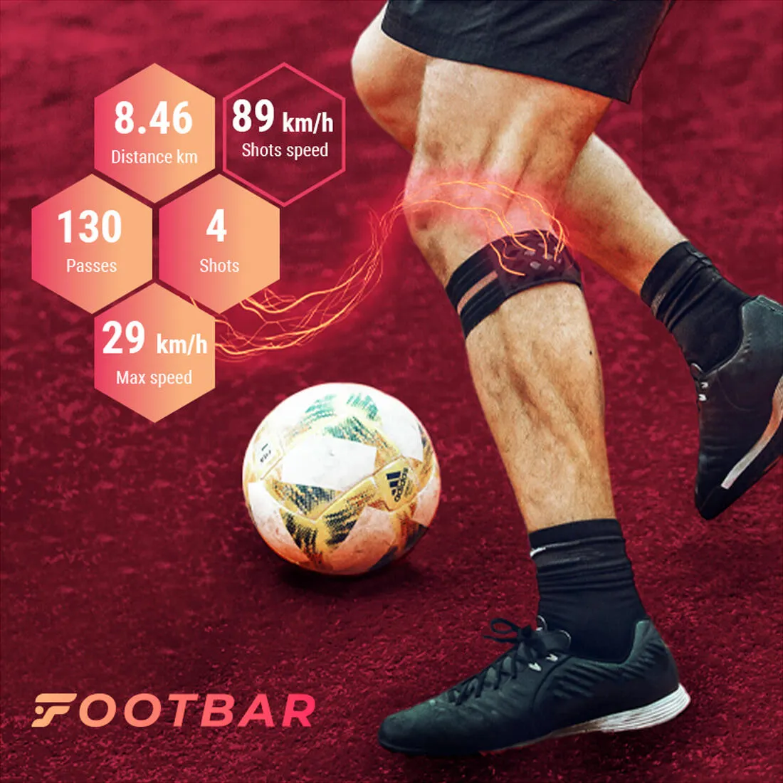 Footbar Meteor - Connected Football Tracker
