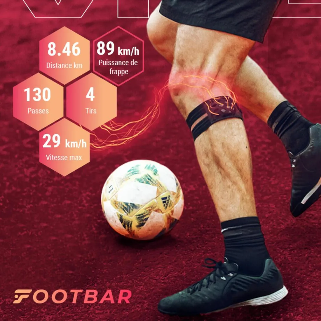 Footbar Meteor - Connected Football Tracker