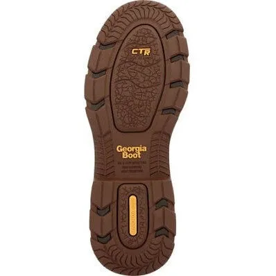 Georgia Men's Athens Superlyte 5" Waterproof Wallabe Work Boot -Brown- GB00646