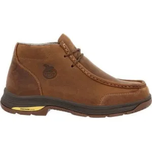 Georgia Men's Athens Superlyte 5" Waterproof Wallabe Work Boot -Brown- GB00646