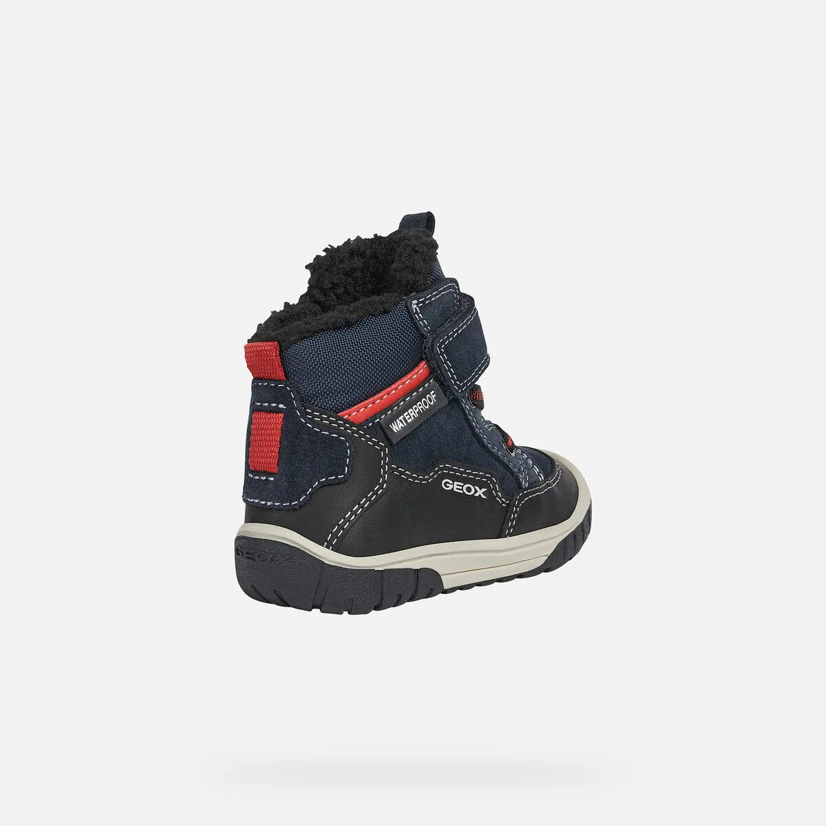 Geox B Omar Navy/Black Ankle Boots