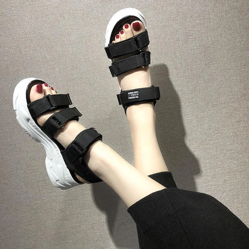 Gladiator Platform Women's Sandals Fashion Women Chunky Beach Sandal