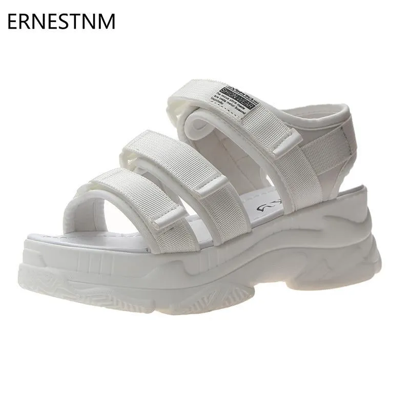 Gladiator Platform Women's Sandals Fashion Women Chunky Beach Sandal