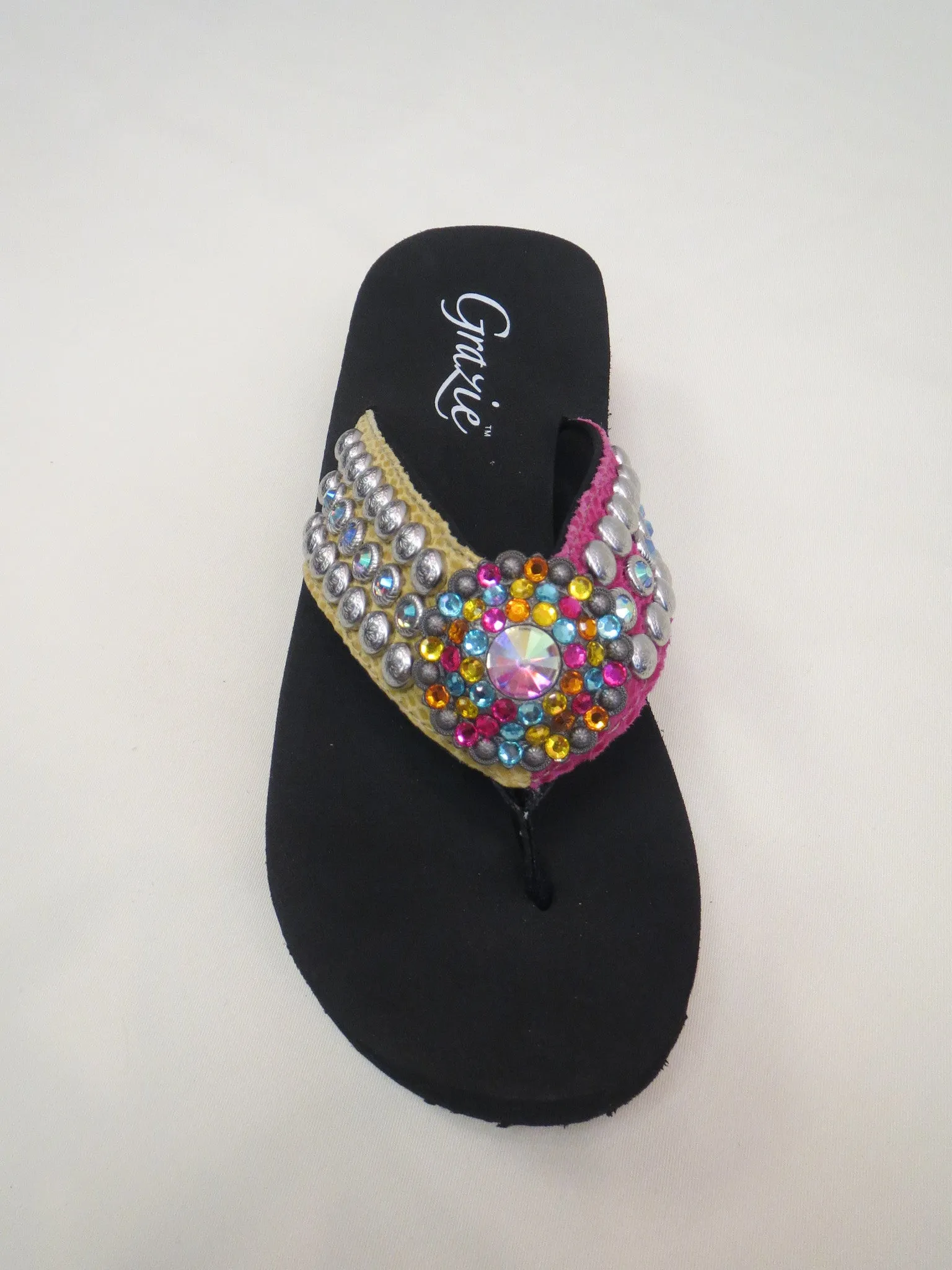 Grazie | Tribal Rainbow Sandals