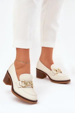 Heeled low shoes model 211123 Step in style