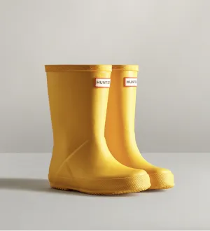 Hunter - Kids First Classic Rain Boots - Yellow