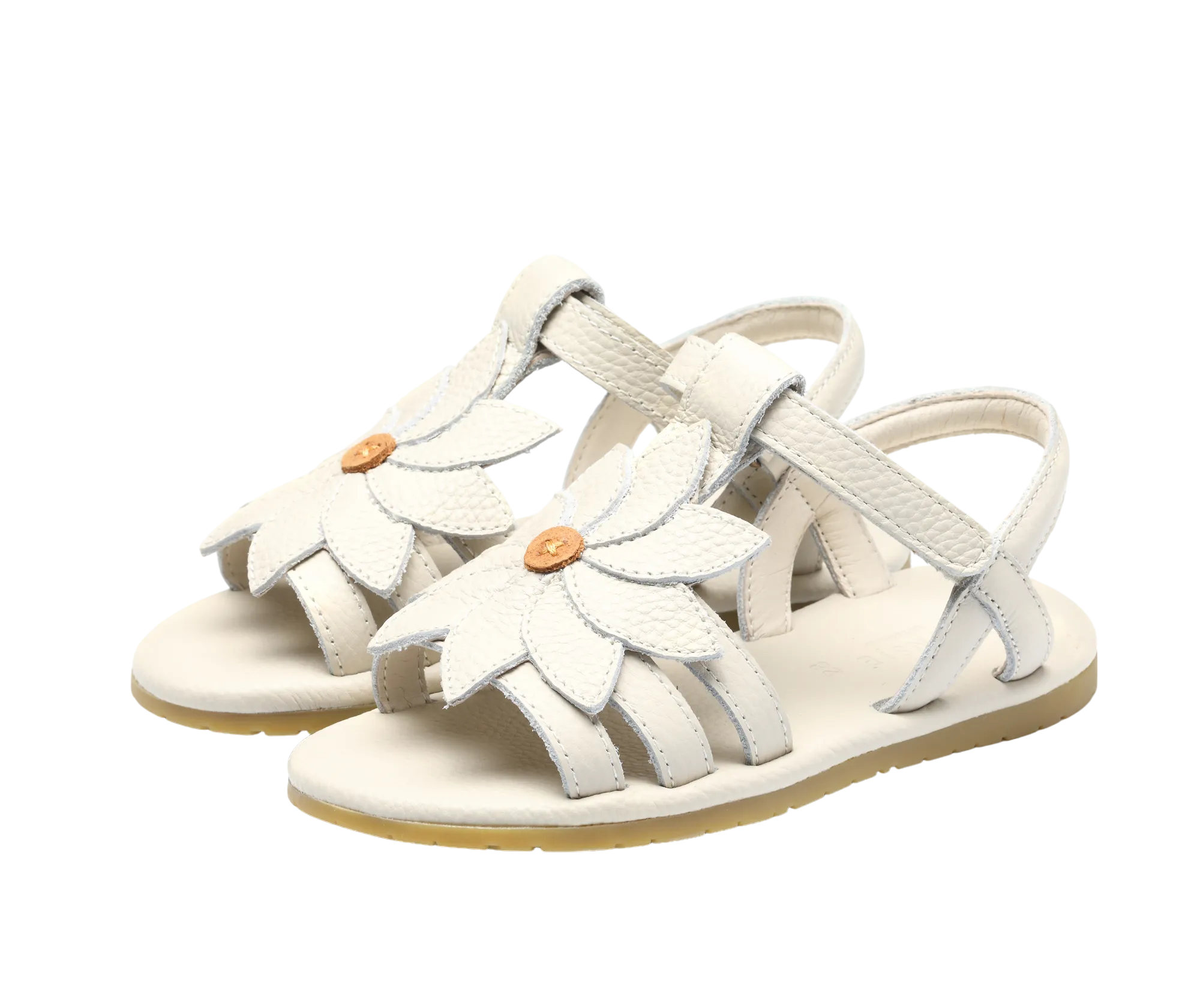 Iles Fields Sandals | Daisy | Off White Leather