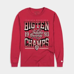 IU 1993 Men's Basketball Big Ten Champs Long Sleeve