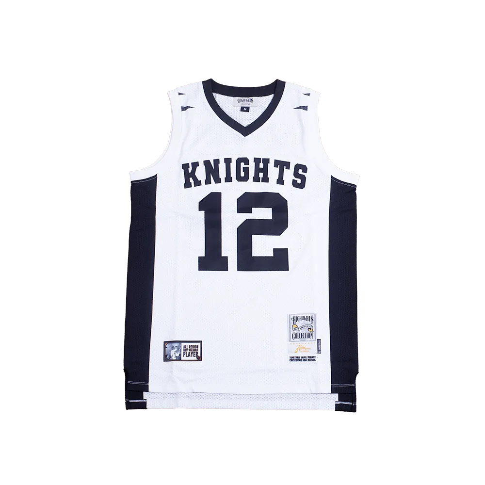 JA MORANT HIGH SCHOOL BASKETBALL JERSEY (WHITE)