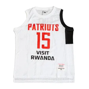 JCOLE INTERNATIONAL BASKETBALL JERSEY WHITE