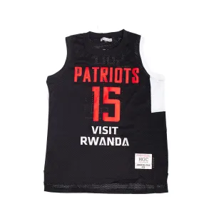JCOLE INTERNATIONAL BLACK  BASKETBALL JERSEY