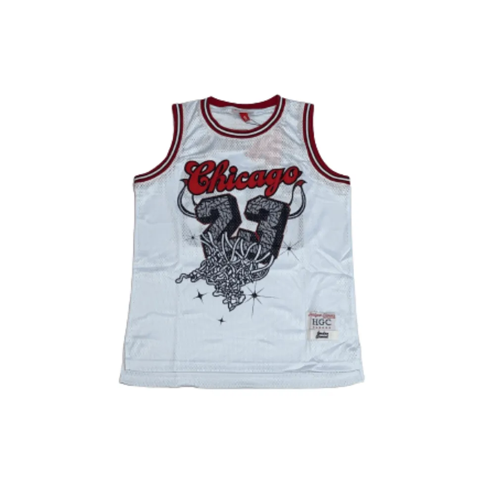 JORDAN CHICAGO CEMENT BASKETBALL JERSEY