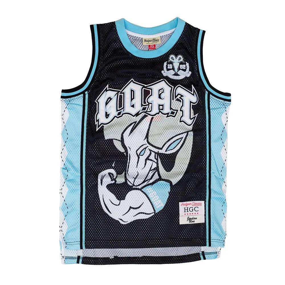 JORDAN GOAT BASKETBALL JERSEY