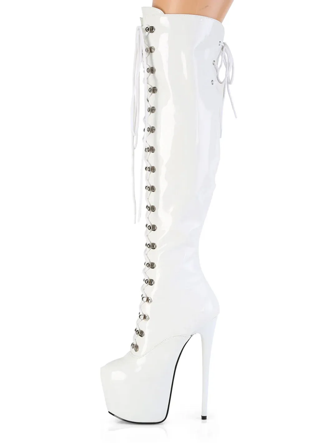JUBILANT-3012 - WHITE PATENT ✰ PRE ORDER ✰