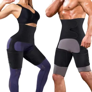 Junlan Unisex 3 in 1 Waist /Thigh/ Hip Fat Burning Trimmer
