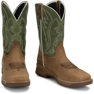 Justin Nitread Taupe Cowhide