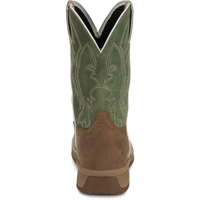 Justin Nitread Taupe Cowhide