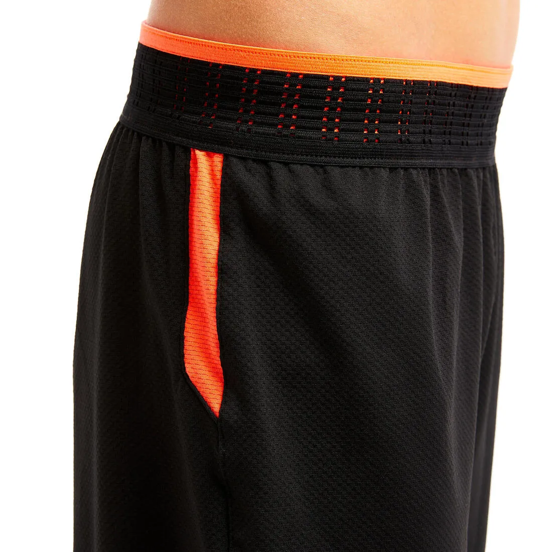 Kids' Football Shorts CLR - Blue/Neon
