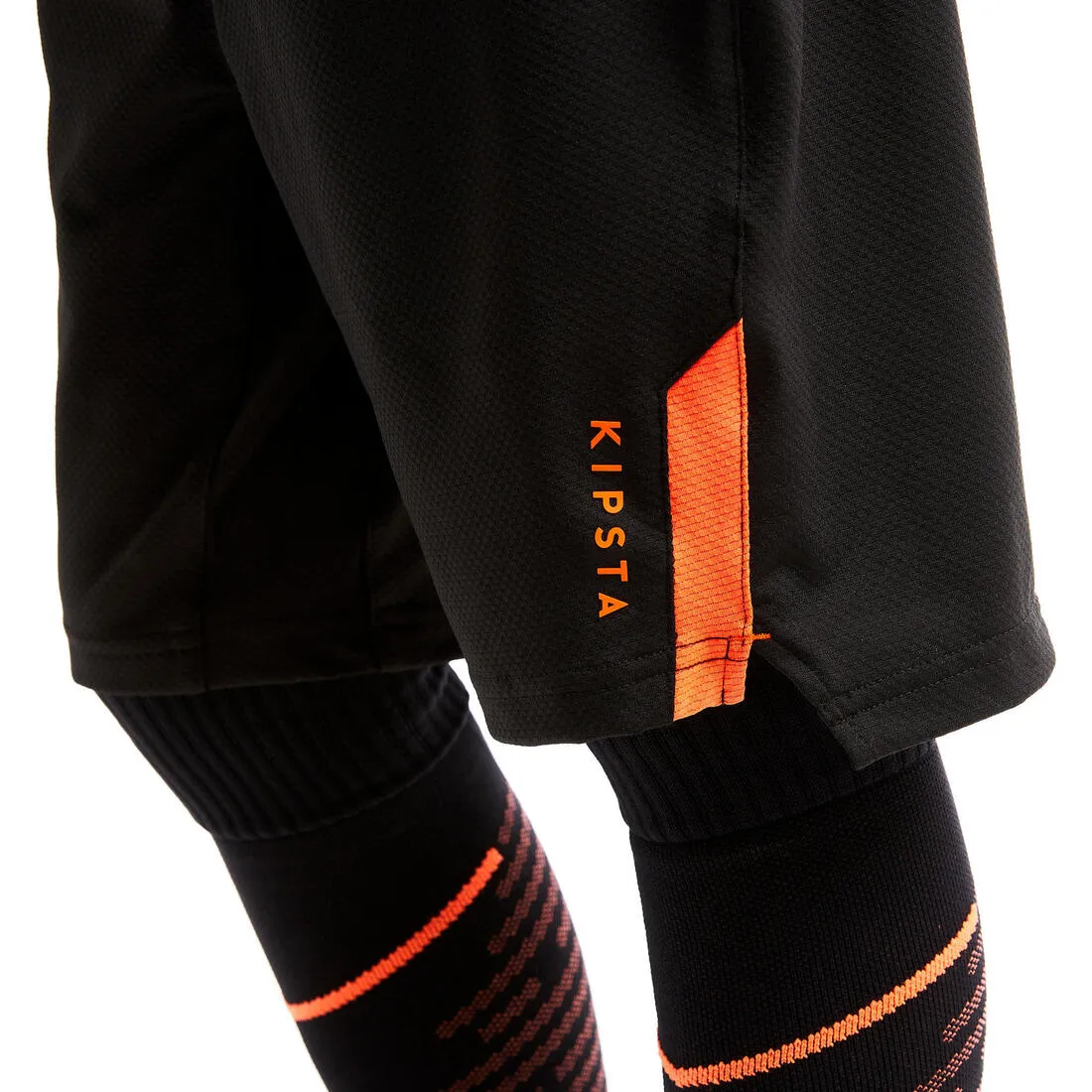 Kids' Football Shorts CLR - Blue/Neon
