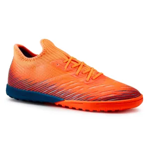 Kids' Lace-Up Football Boots CLR Turf TF